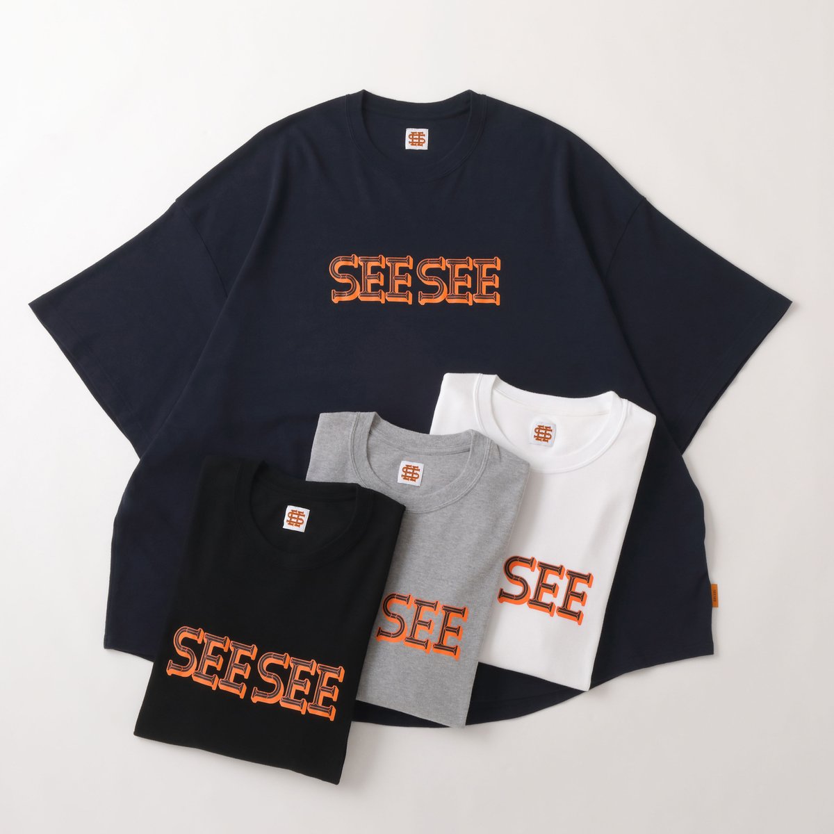 S2】SEE SEE SUPER BIG ROUND SS TEE | STUDY SHOW...