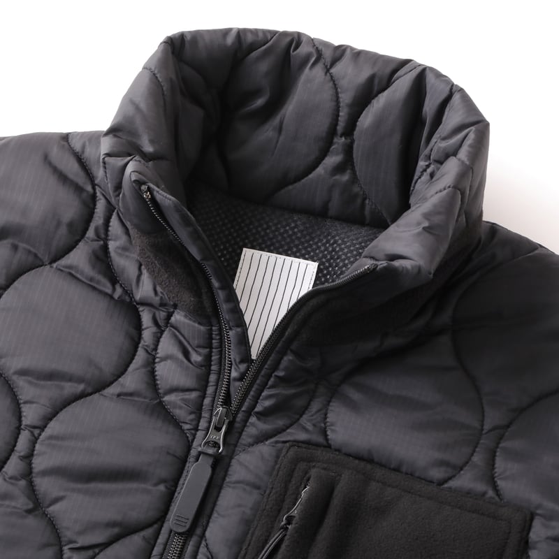 S.F.C QUILTED PUFF JACKET Black / Black【SFCFW23 