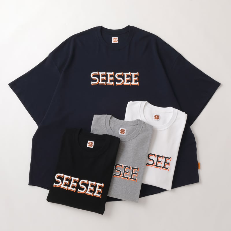 XL SEE SEE BIG S/S TEE tシャツ seesee ブラック