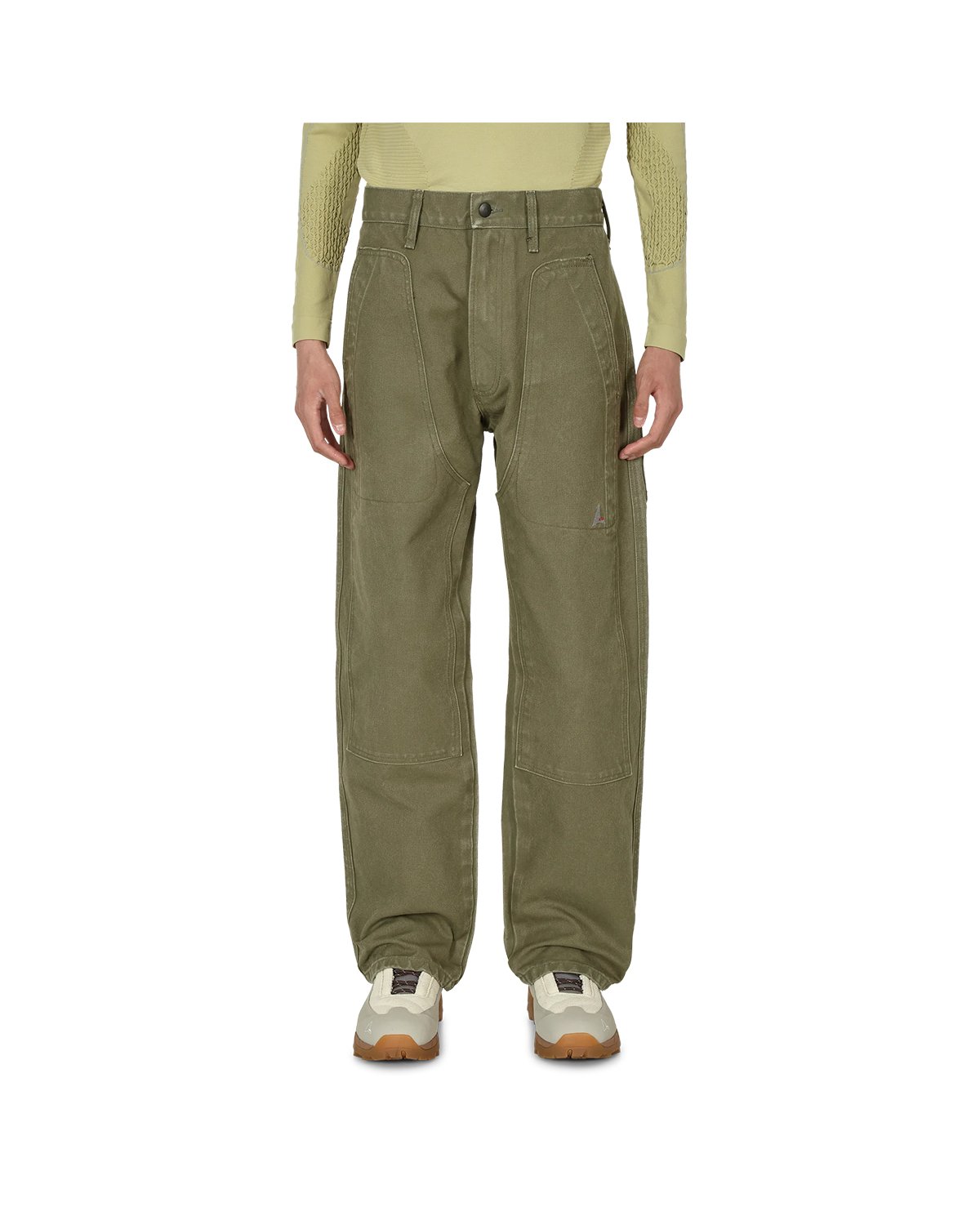 ROA Canvas Trouser Olive【RBMW070FA52】(N) | STUD