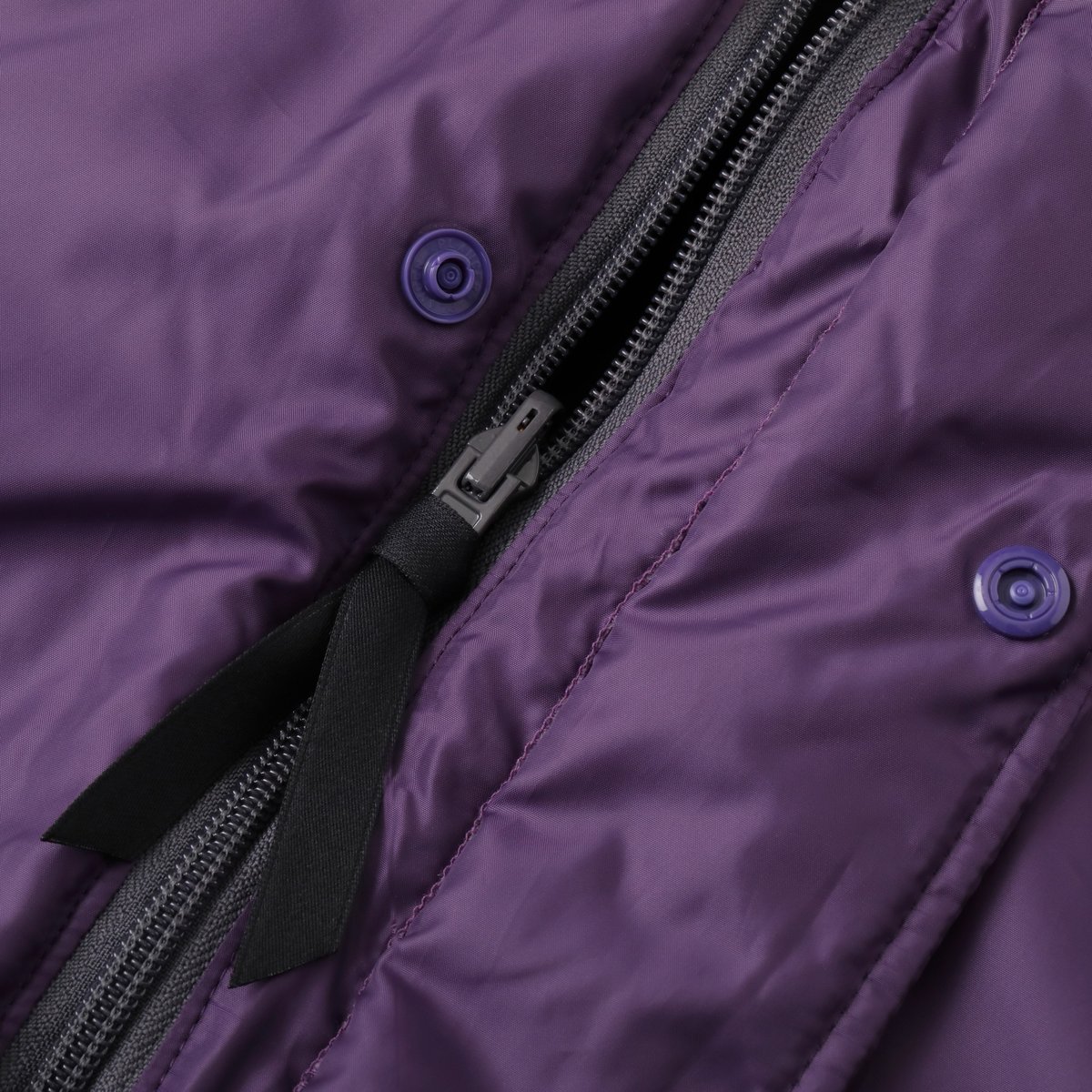 SEE SEE REVERSIBLE PUFF VEST【PURPLE/GREY】 | STU