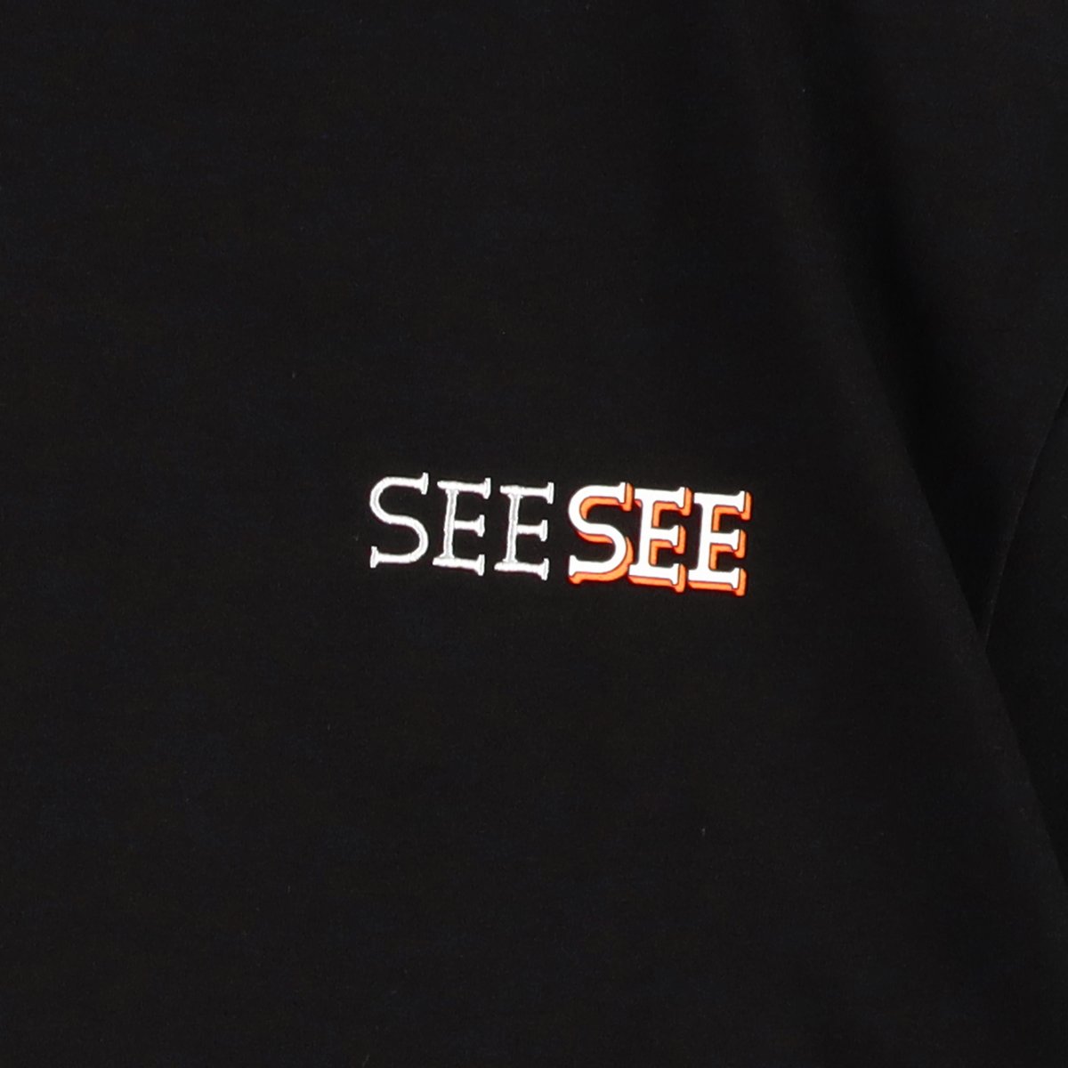 S8-1】SEE SEE BASIC SS OFFICIAL MIX LOGO TEE【BL