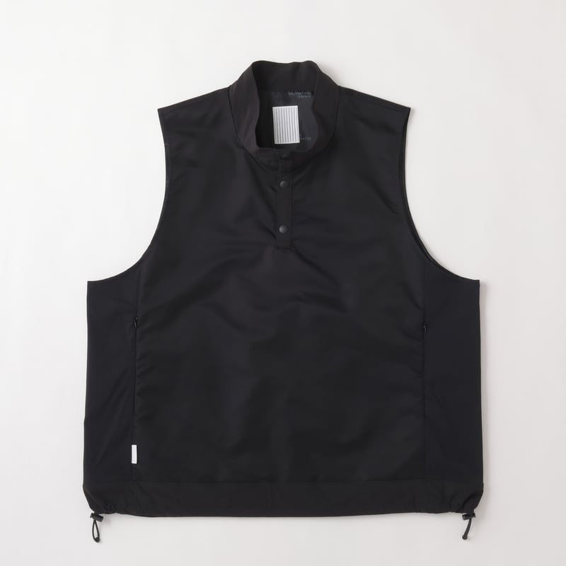 定価 新品 S.F.C STITCHED ZIP VEST Black サイズL 定価新品S.F.C STITCHED ZIP VEST BlackサイズL