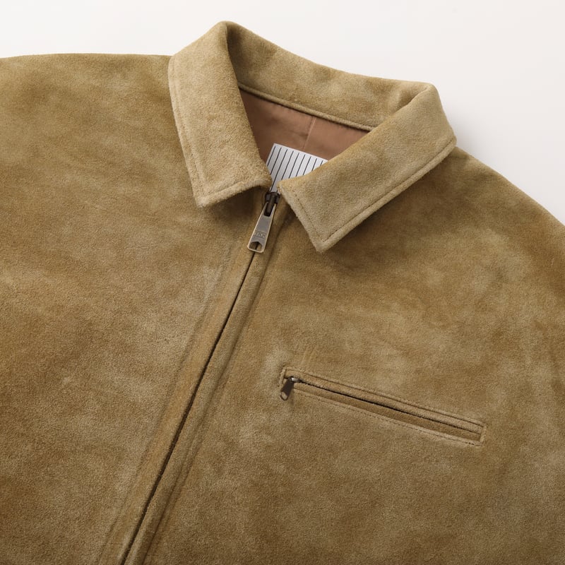 S.F.C SUEDE CRAFT JACKET Camel【SFCFW24J01】 | ST