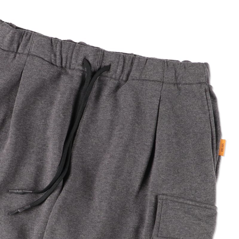SEE SEE CARGO SWEAT PANTS【CHARCOAL】 | STUDY SHO