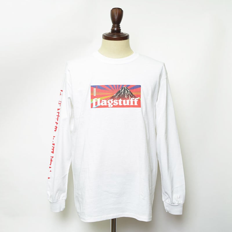 FLAGSTUFF 別注L/S TEE White【19SS-FS 5th-10】 | ST