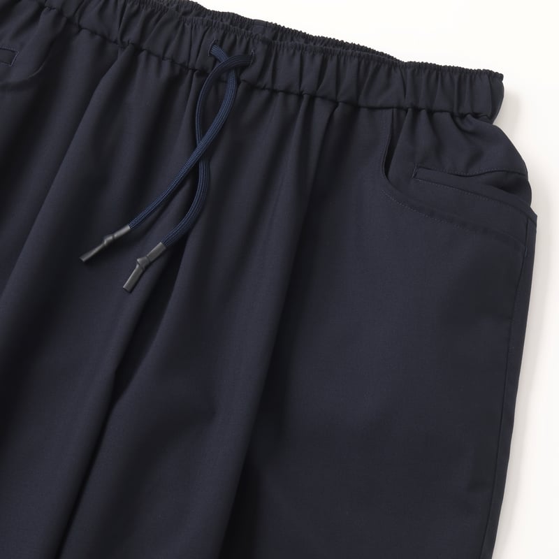S.F.C BAGGY SUMMER WOOL PANTS Navy【SFCSS25P01】 