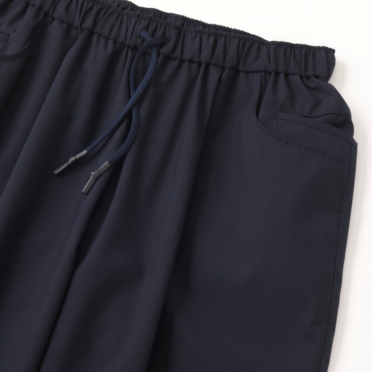 S.F.C BAGGY SUMMER WOOL PANTS Navy【SFCSS25P01】 