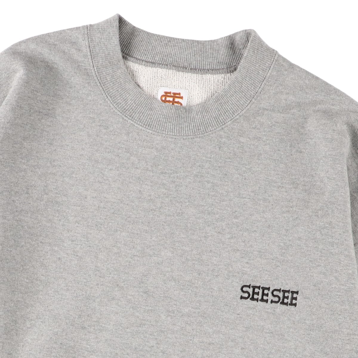 トップス SEESEE CREW SWEAT SEE SEE CREW SWEAT GREY L