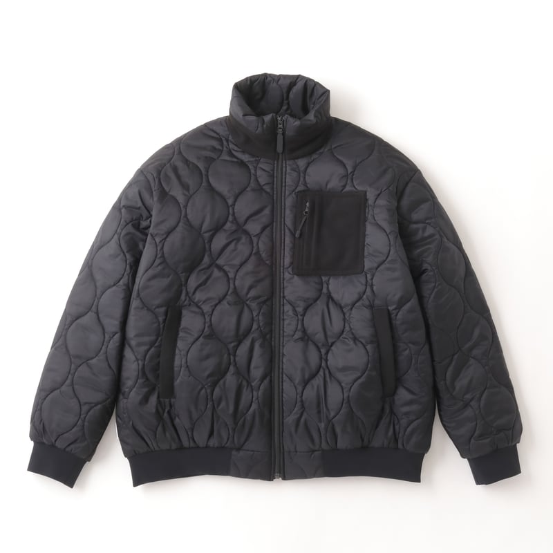 S.F.C QUILTED PUFF JACKET Black / Black【SFCFW23...