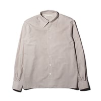 CAMISAS MANOLO BROWN WHITE STRIPES CAMISA SHIRT【25010502】(N)