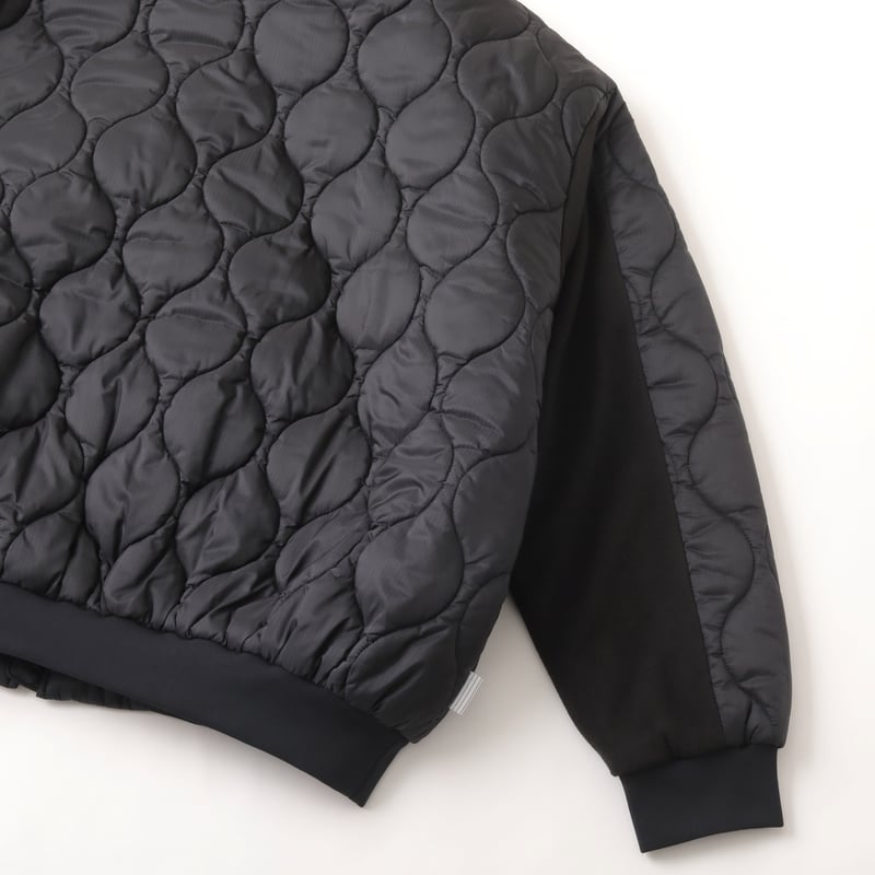 S.F.C QUILTED PUFF JACKET Black / Black【SFCFW23