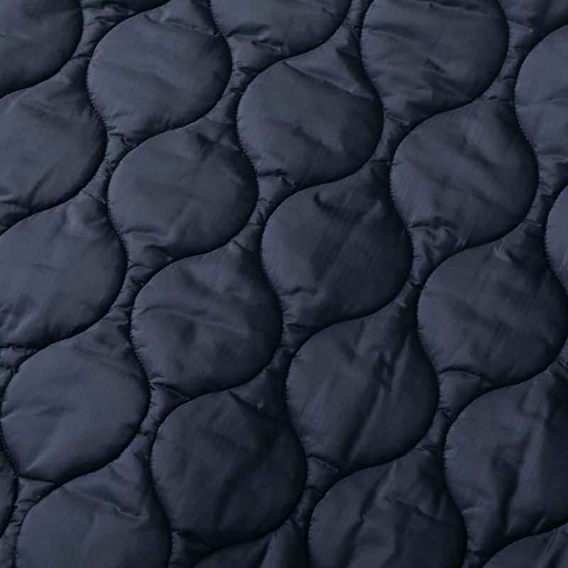 S.F.C / QUILTED PUFF JACKET – Navy/Grey