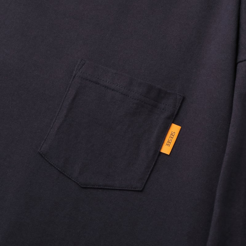 SEE SEE SUPER BIG FLAT SS POCKET TEE【S10】 | STU
