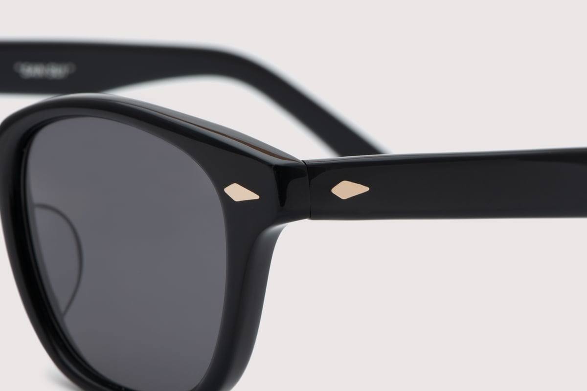 NOCHINO OPTICAL “SAN SUI” GROSS BLACK × BLACK P