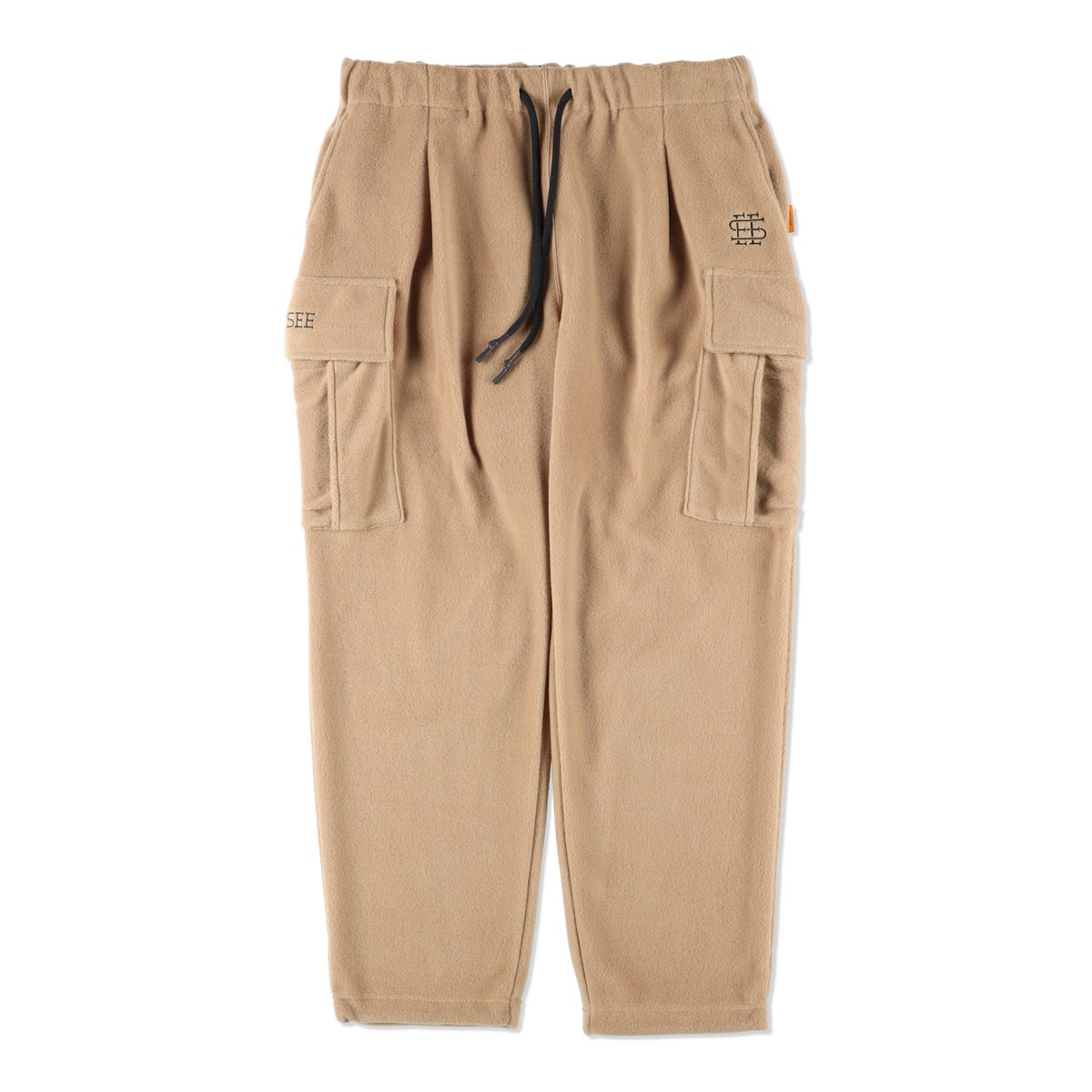 SEE SEE CARGO FLEECE PANTS【BROWN BEIGE】 | STUDY