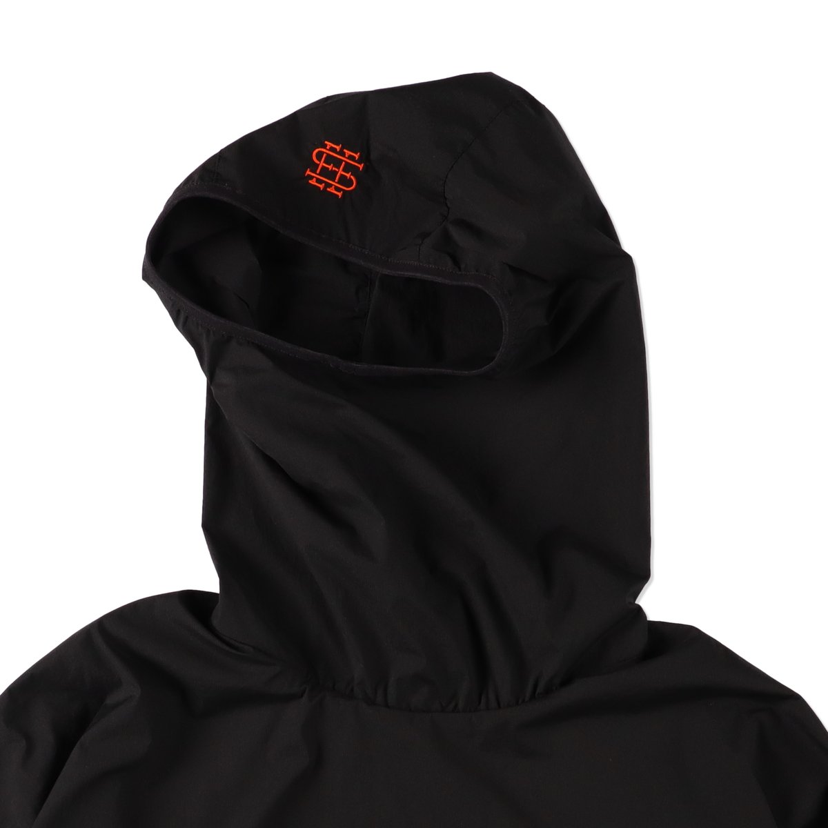 SEE SEE NYLON HOODY【BLACK】 | STUDY SHOWROOM STORE SEE SEE NYLON HOODY【BLACK】 | STUDY SHOWROOM STORE