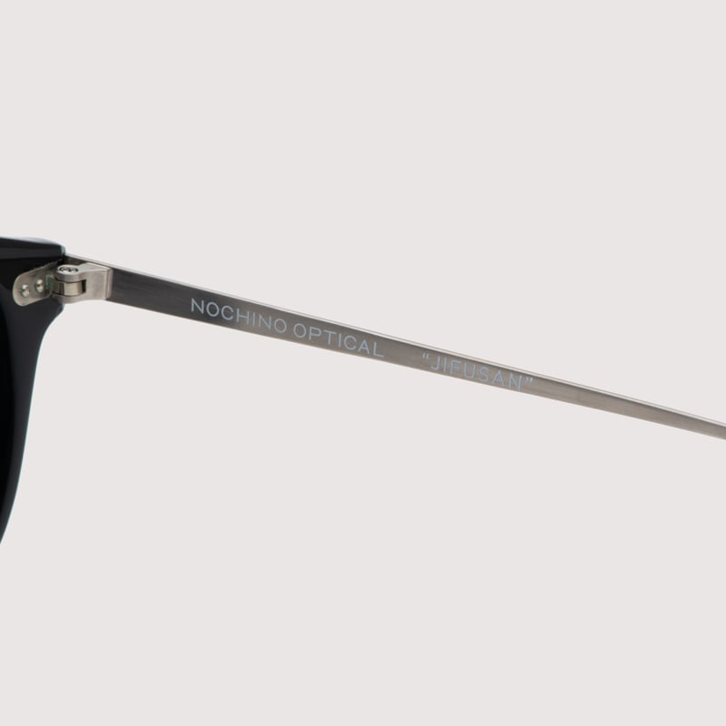 NOCHINO OPTICAL “JIFUSAN” GLOSS BLACK × DARK GR