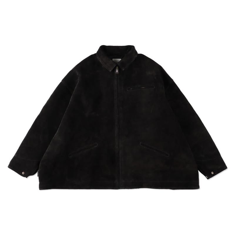 S.F.C SUEDE CRAFT JACKET Black【SFCFW24J01】 | ST