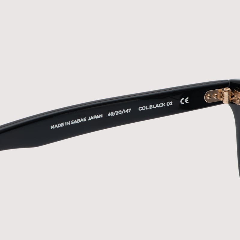 NOCHINO OPTICAL “SAN SUI” GROSS BLACK × BLACK P NOCHINO OPTICAL “SAN SUI” GROSS BLACK × BLACK P