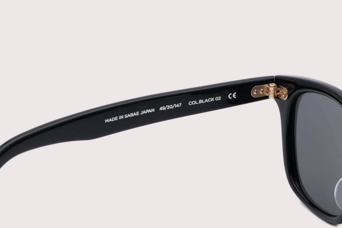 NOCHINO OPTICAL “SAN SUI” GROSS BLACK × BLACK P