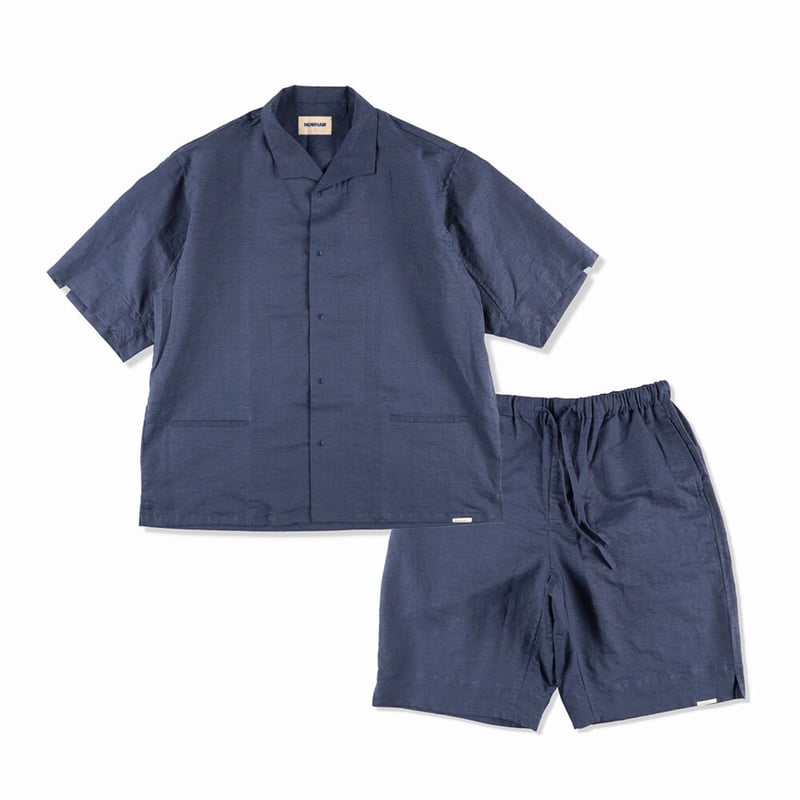 NOWHAW ノウハウ ”week s/s”pajama navy【P-S406-H】 | S...