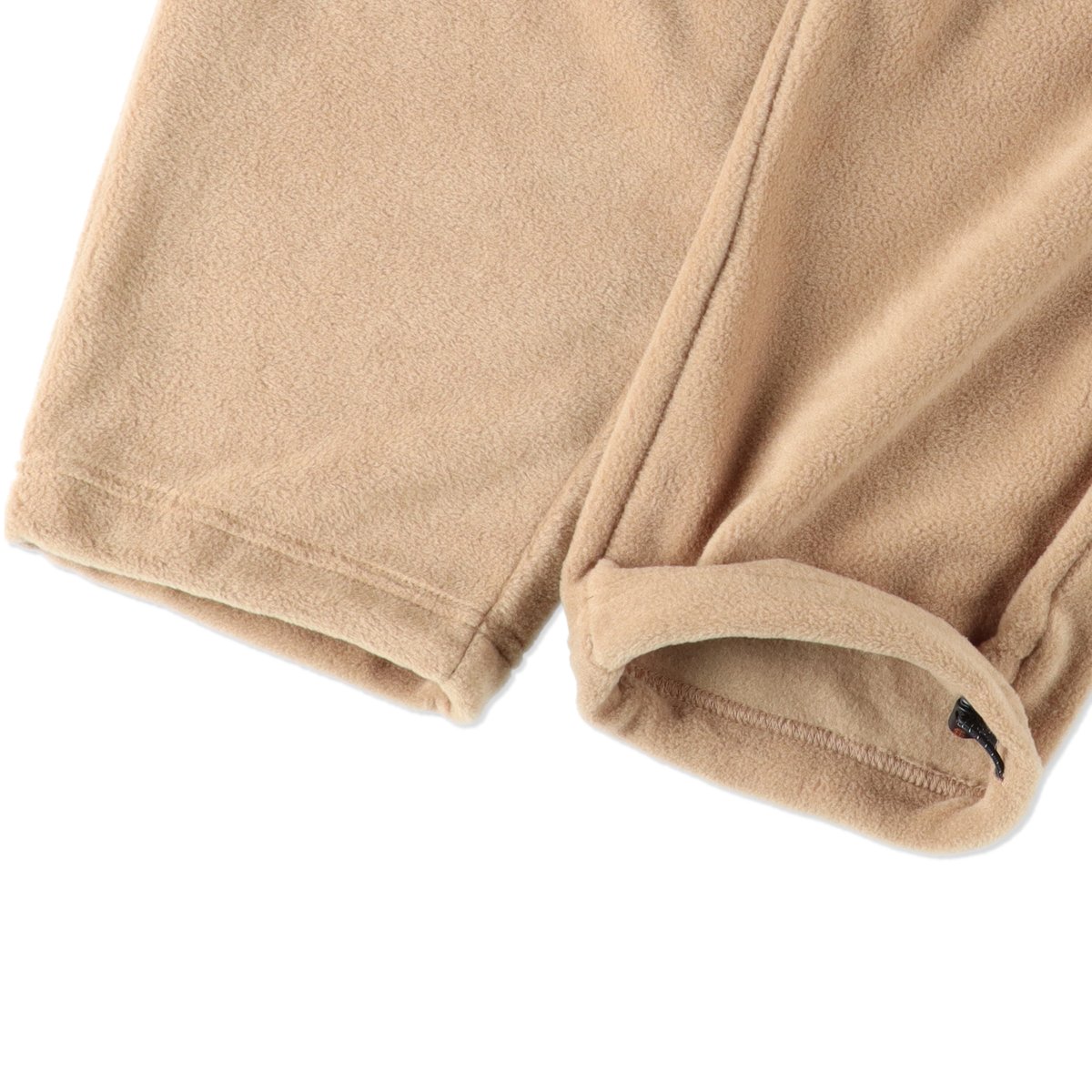 SEE SEE WIDE TAPERED EASY FLEECE PANTS【BROWN BEIGE】