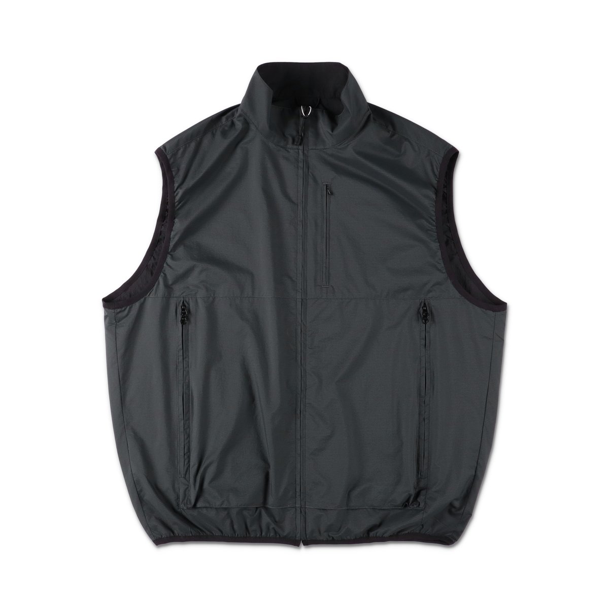 UNIVERSAL PRODUCTS NYLON VEST CHARCOAL【251-6040