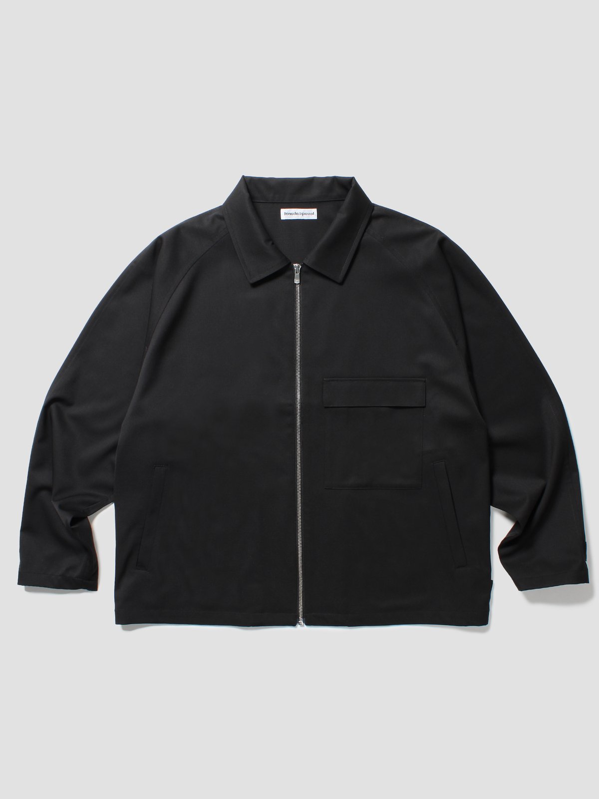 CABARET POVAL Wool Nylon Drizzler Black【25SS-PV