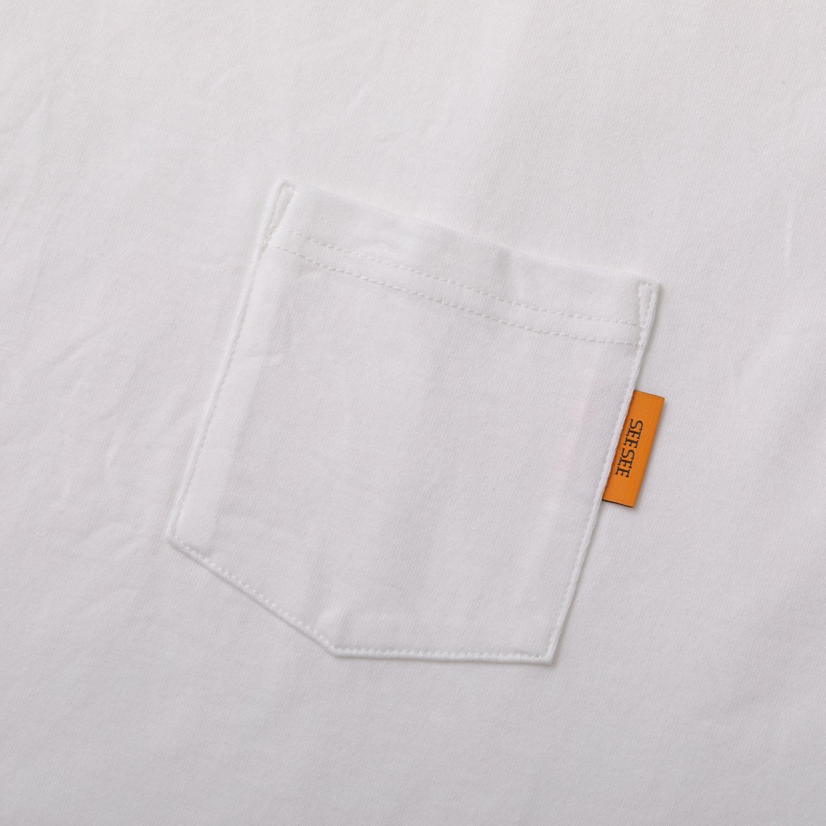SEE SEE SUPER BIG FLAT LS POCKET TEE【L10】 | STU