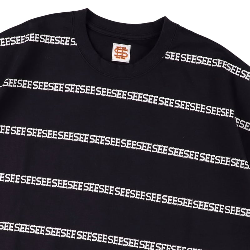 S2-1】SEE SEE SUPER BIG FLAT W DRAWSTRINGS SEE ｜七分・長袖カットソー
