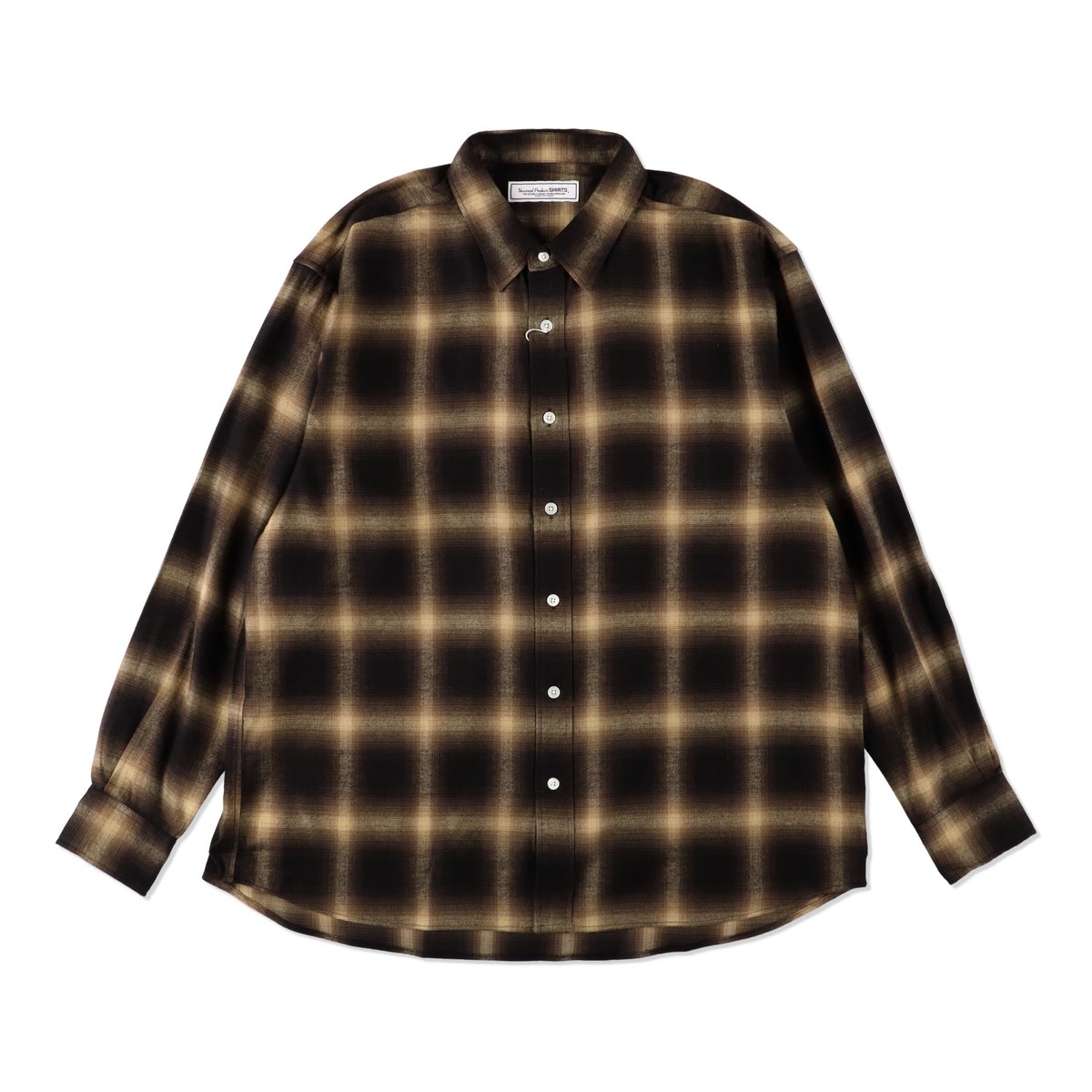 UNIVERSAL PRODUCTS OMBRE CHECK SHIRT