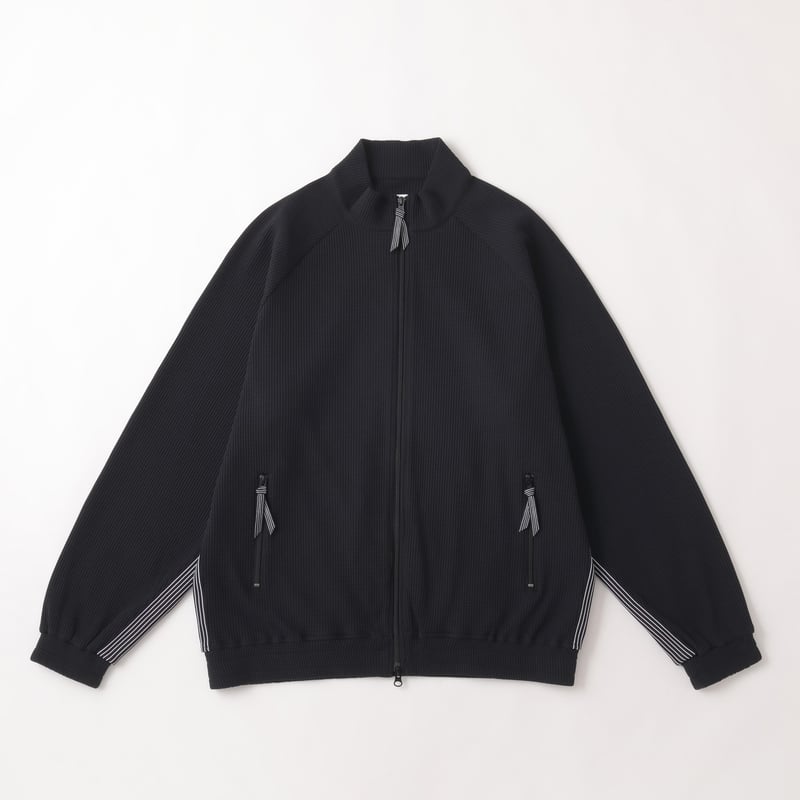 S.F.C TRACK JACKET Black【SFCSS24CS06】(N) | STU