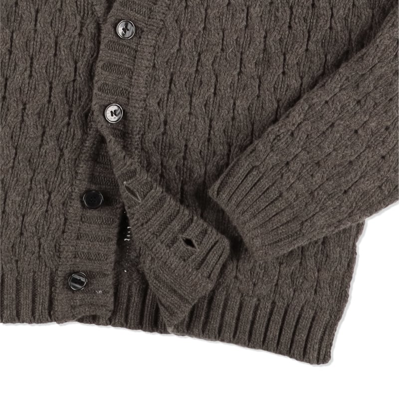 mfpenFence Cardigan ブラウンユニセックスM