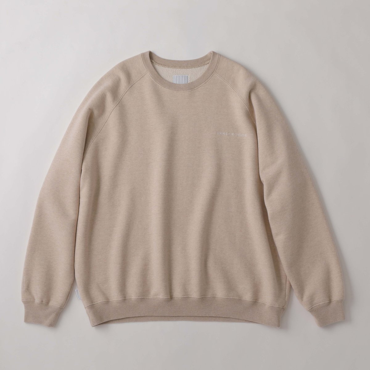 S.F.C RAGLAN CREW M Beige【SFCFW23CS03】(N) | STU