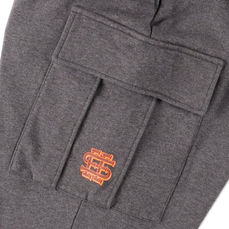 SEE SEE CARGO SWEAT PANTS【CHARCOAL】