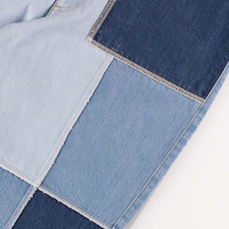 e.sen イーセン tony blue mix denim【esenss23p04】 | S