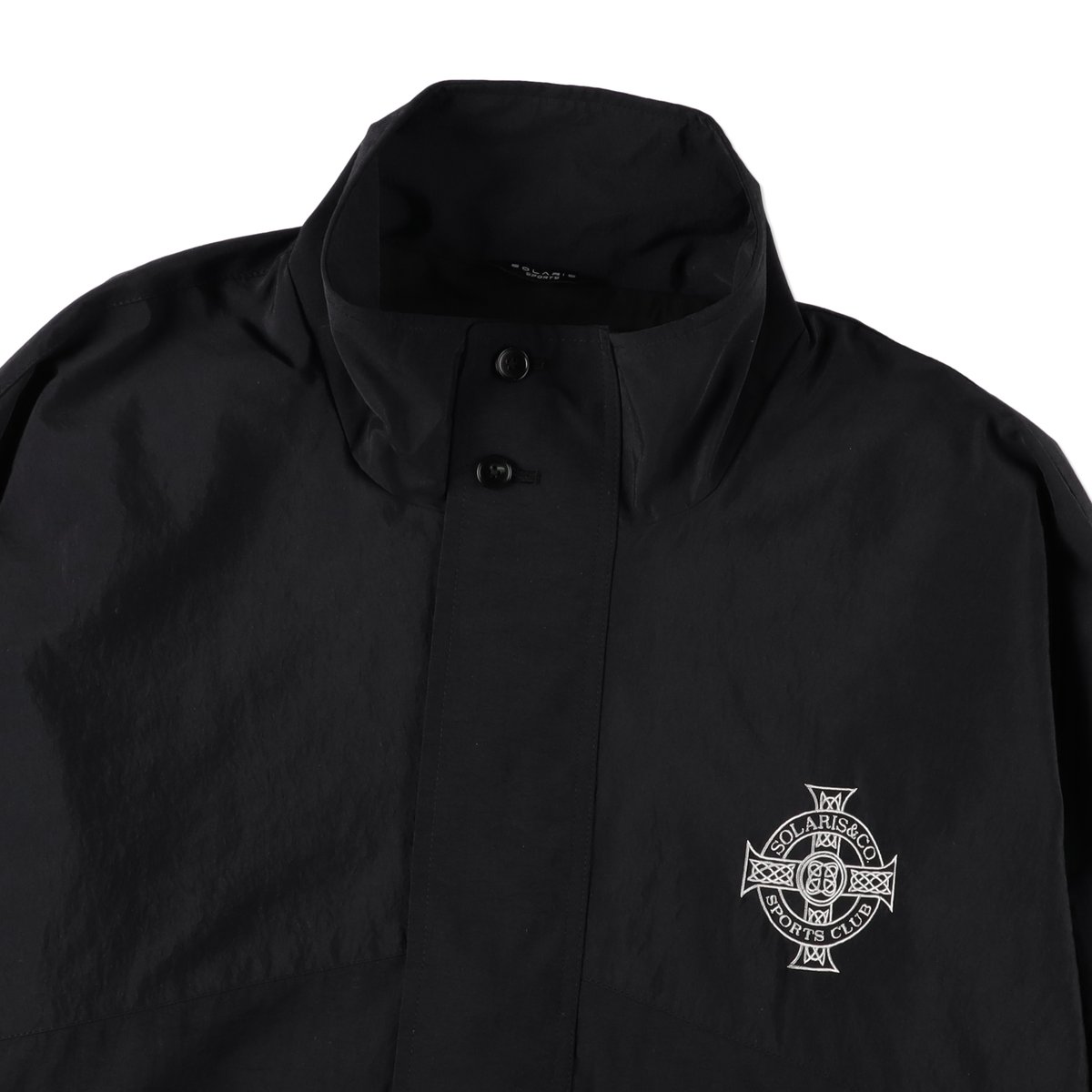 SOLARIS SPORTS NYLON BLOUSON BLACK【SOLSS24J01】(
