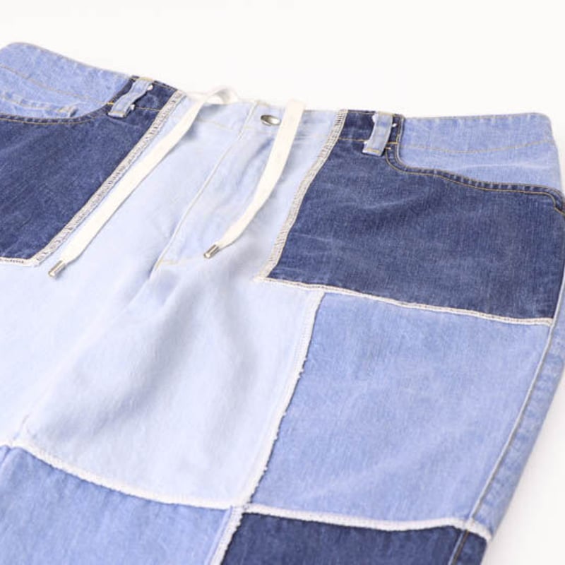 e.sen イーセン tony blue mix denim【esenss23p04】 | S