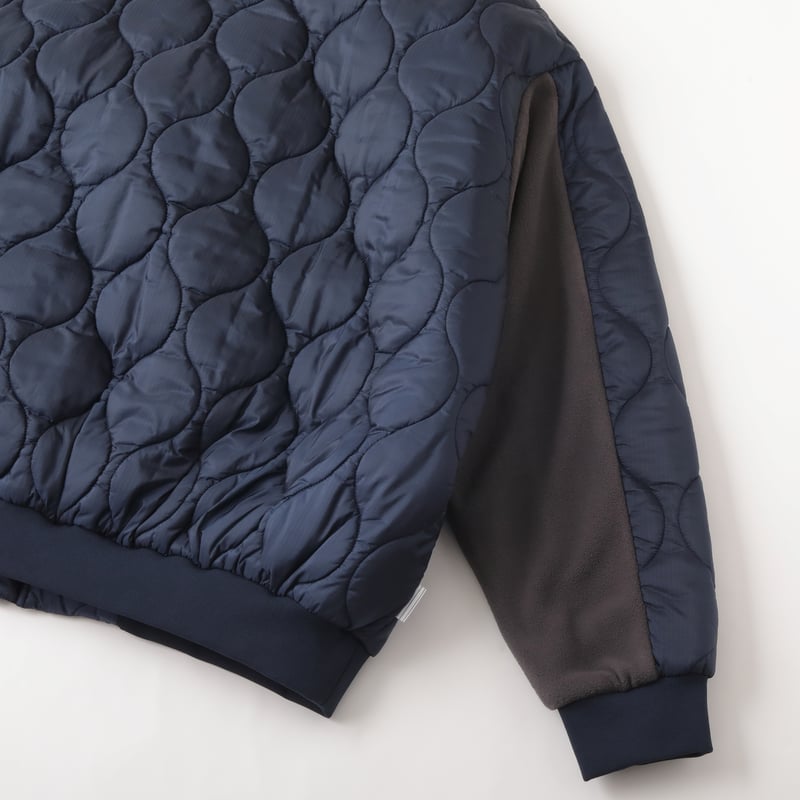 S.F.C QUILTED PUFF JACKET Navy / Grey【SFCFW23SP
