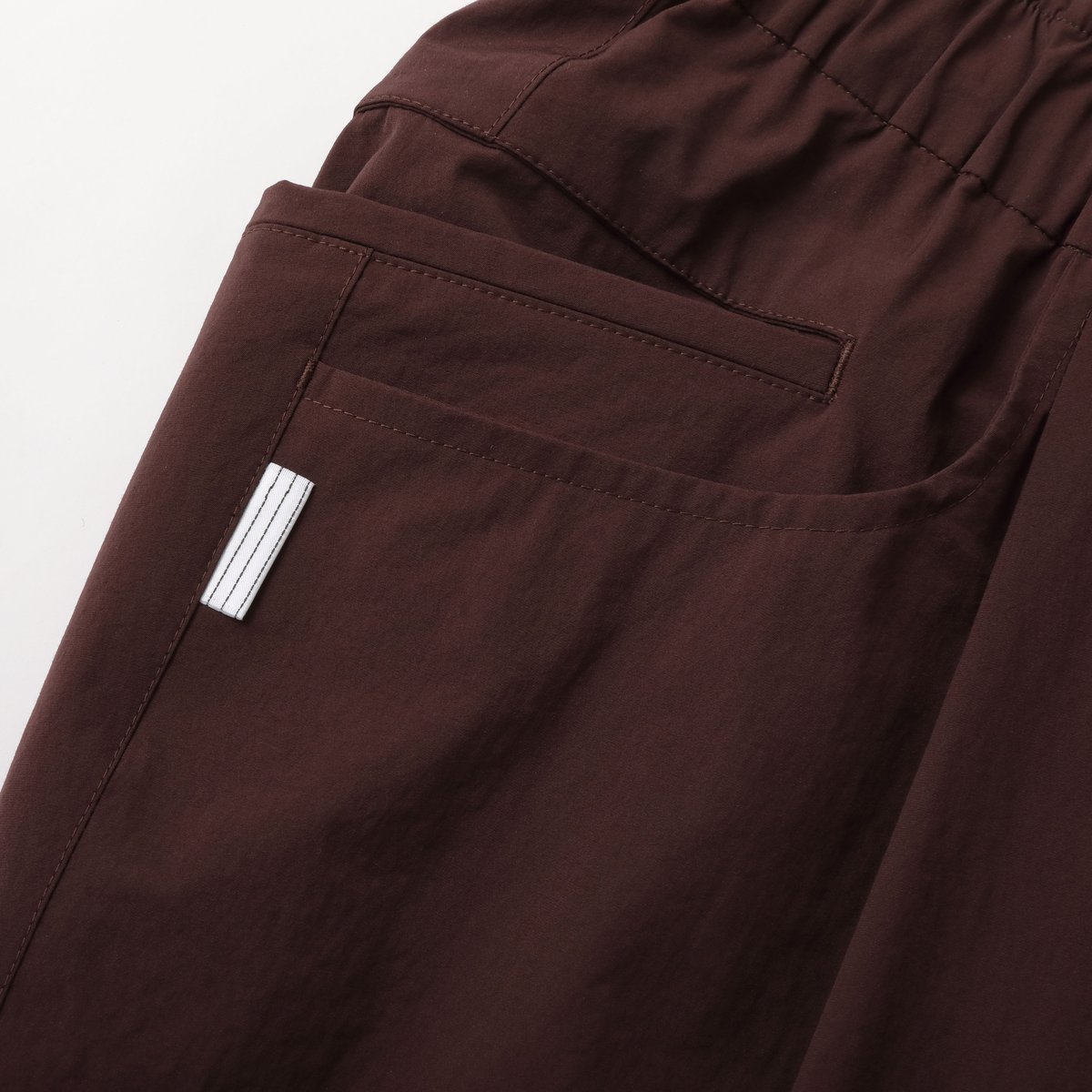 S.F.C WIDE TAPERED EASY PANTS (NYLON) Maroon【SF...