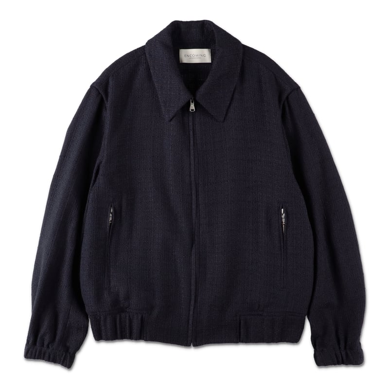ENCOMING TWO POCKET FOG JACKET ネイビーM