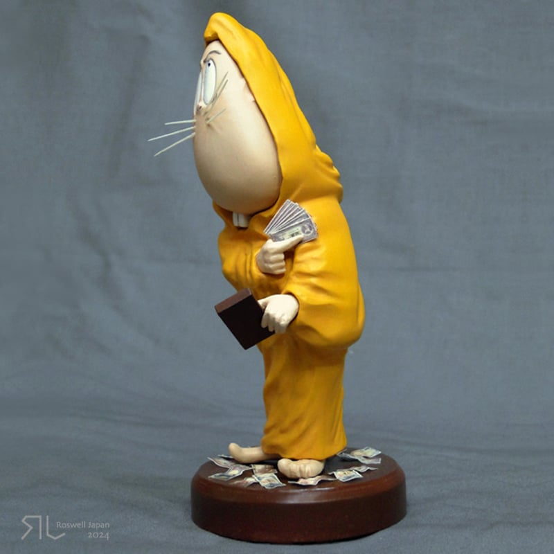 ゲゲゲの鬼太郎 ねずみ男 復刻版 塗装済完成品 | Roswell Japan ゲゲゲの鬼太郎 ねずみ男 復刻版 塗装済完成品 | Roswell Japan