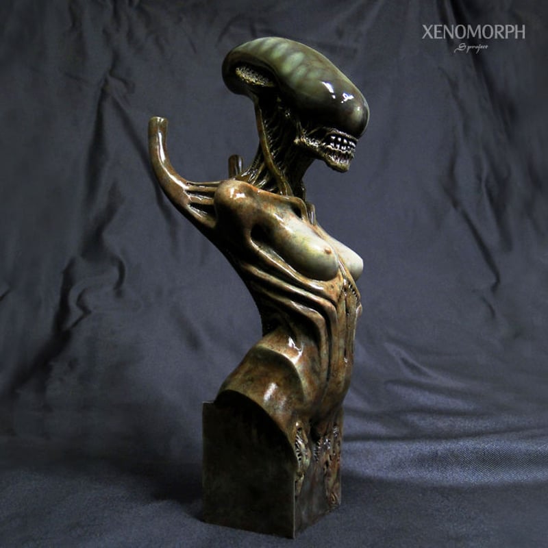 Xenomorph Bust 完成品 | Roswell Japan