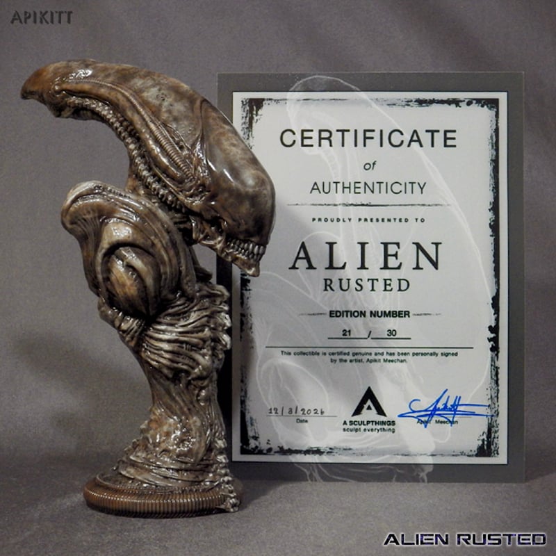 Alien Rusted Bust 完成品 | Roswell Japan Alien Rusted Bust 完成品 | Roswell Japan