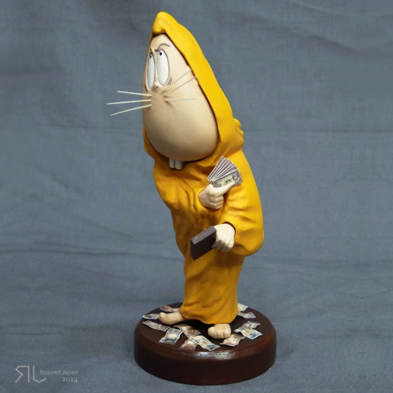 ゲゲゲの鬼太郎 ねずみ男 復刻版 塗装済完成品 | Roswell Japan