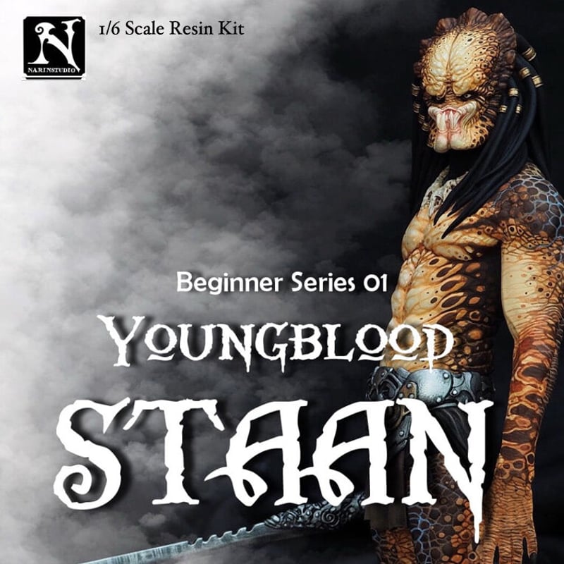 Narin Studio ガレージキットYoungblood STAAN kit Beginner Series 01 Youngblood “ STAAN ” kit【取り寄