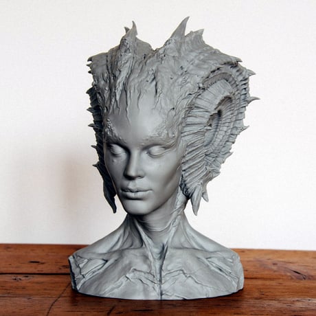 Caracolilla 1/3scale Bust kit