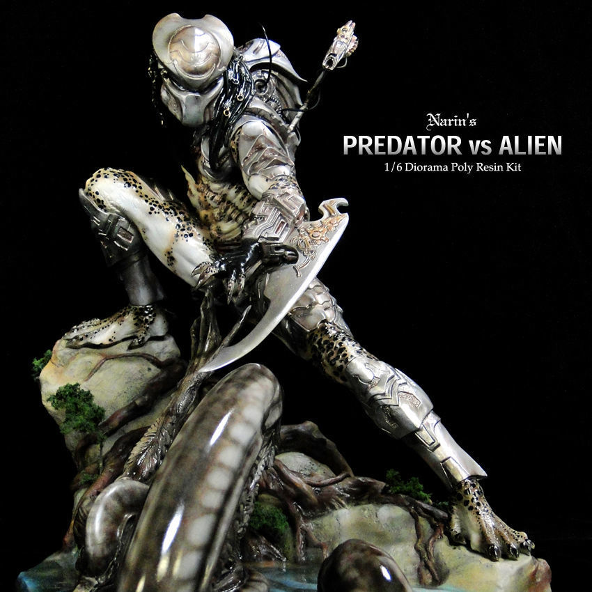 Alien vs. Predator スタチューセット スカープレデター エイ | スタチュー | プライム1スタジオ