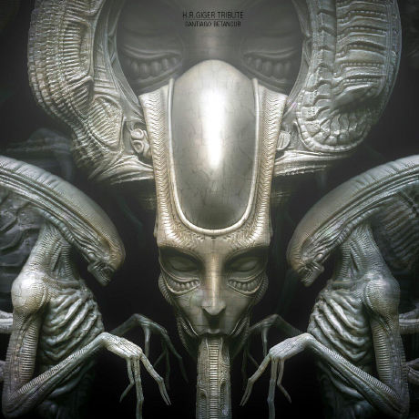 H.R. Giger Alien plaqueキット【入荷中】 | Roswell Japan